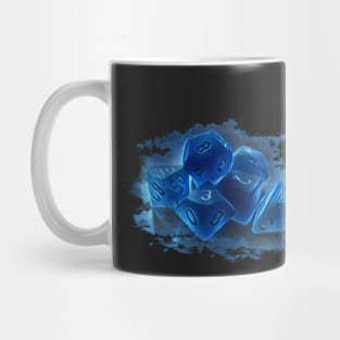 Blue Dice Mug